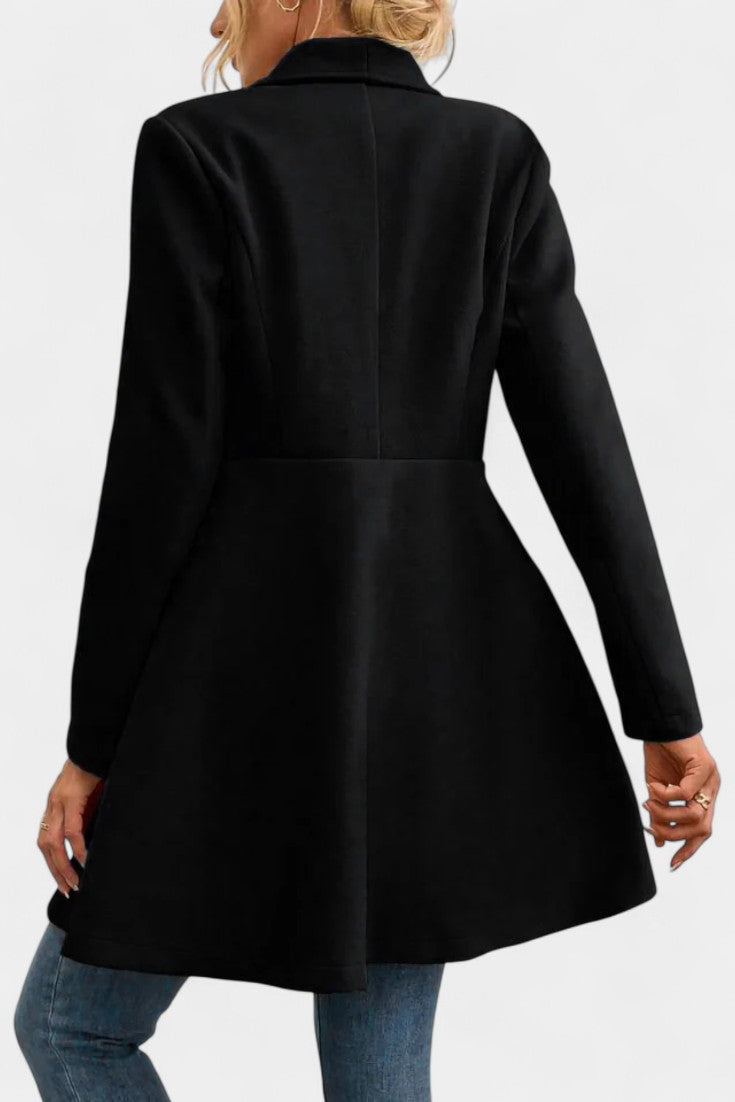 Ellen | Tailored Peplum Coat