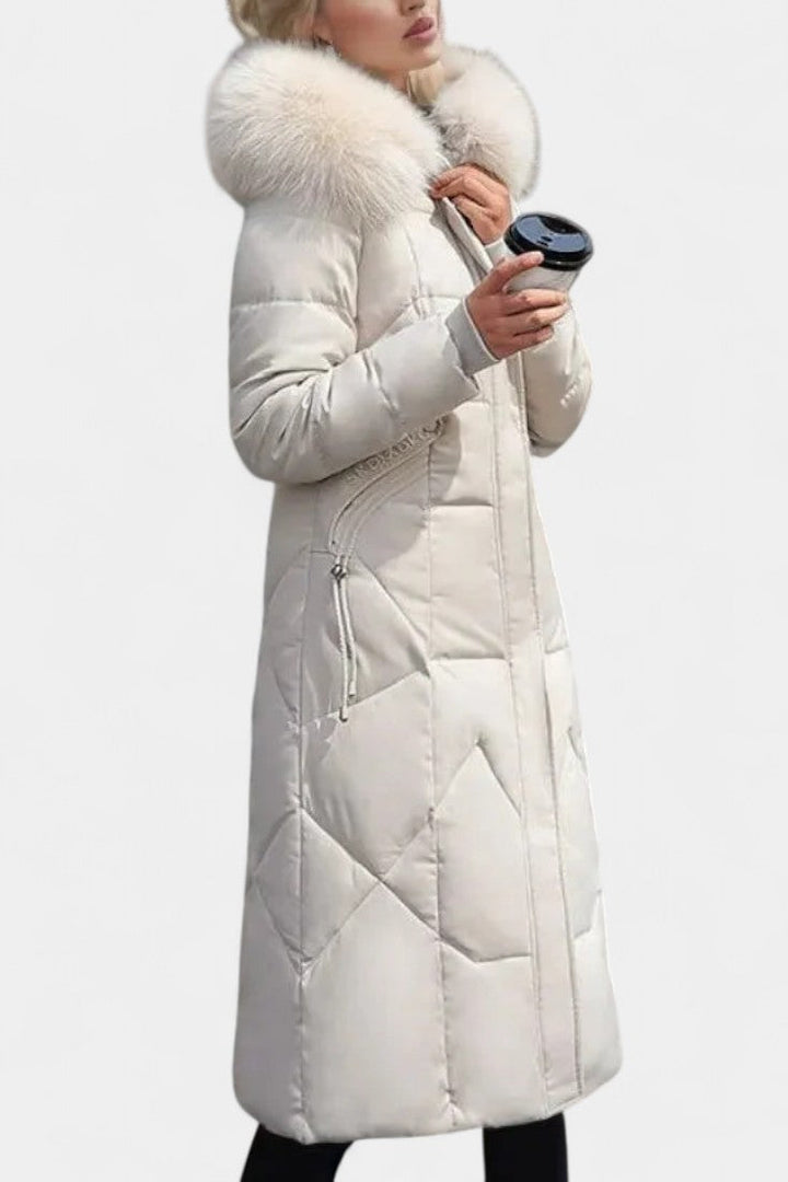 Noelle | Longline Hooded Winter Coat