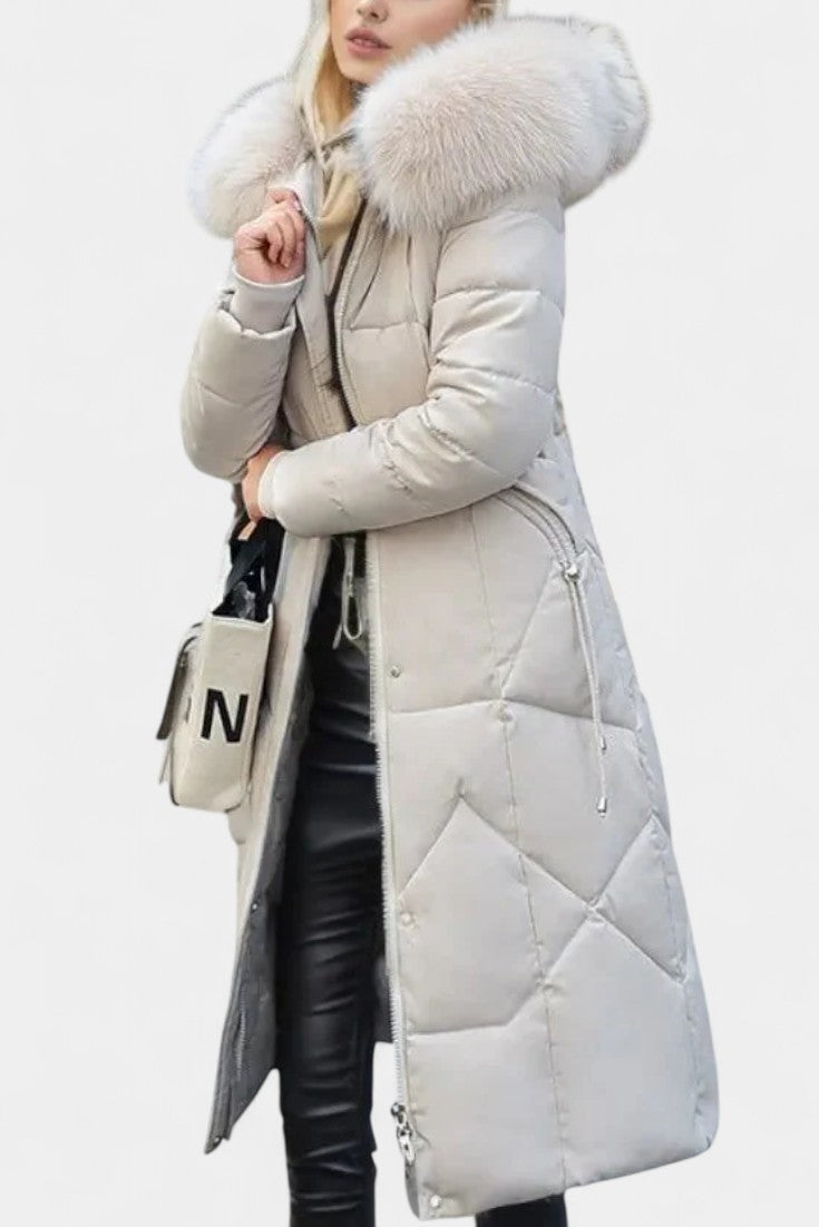 Loretta | Long Hooded Winter Coat