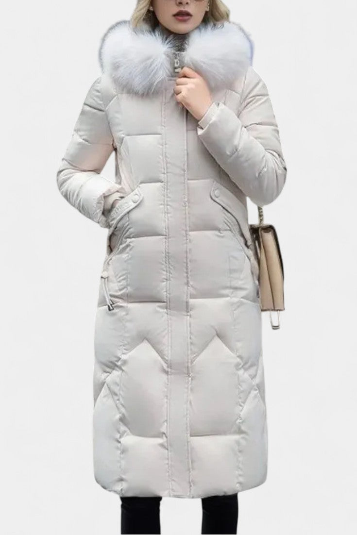 Loretta | Long Hooded Winter Coat