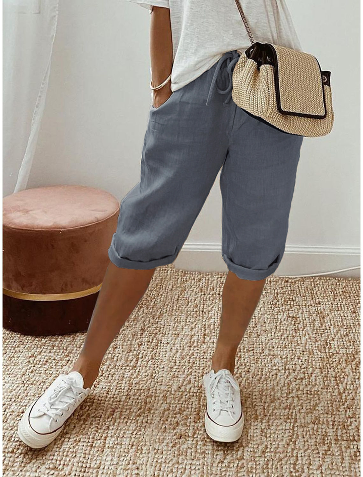 Monica | Relaxed Capri Pants