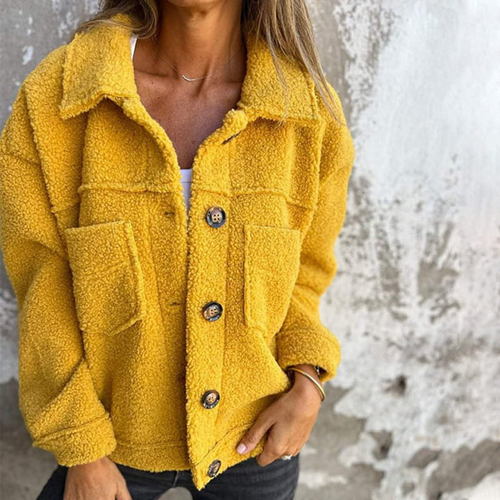 Lindsay | Cozy Textured Button Jacket