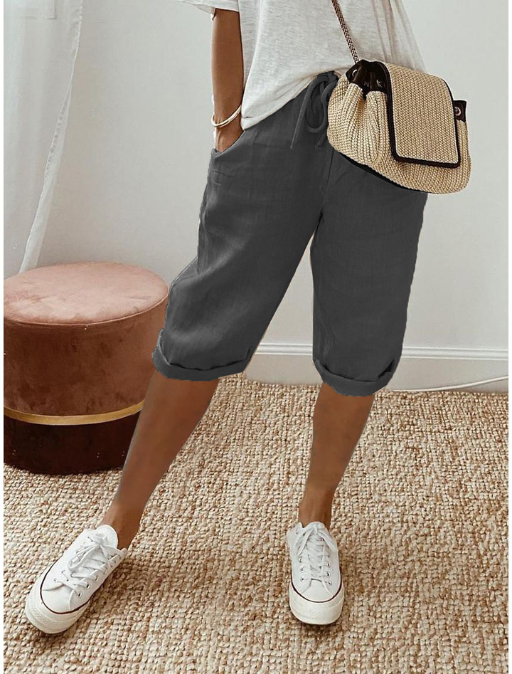 Monica | Relaxed Capri Pants