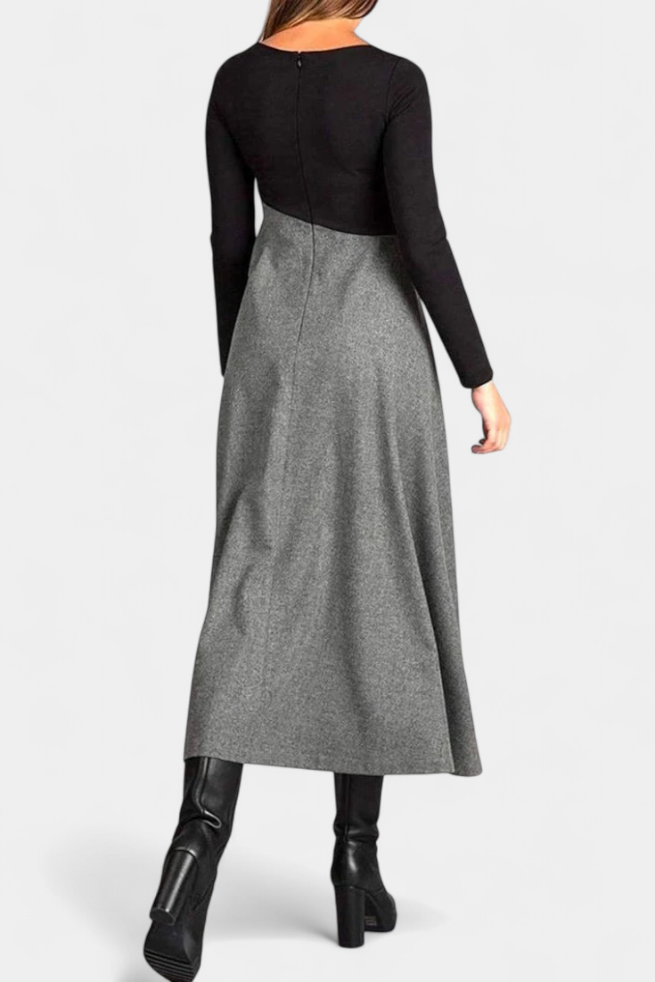 Rhiannon | Pleated Maxi Dress