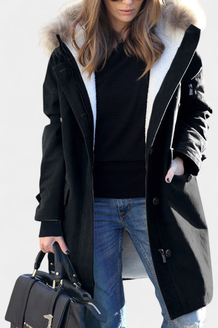 Margot | Faux Fur-Trimmed Hooded Parka