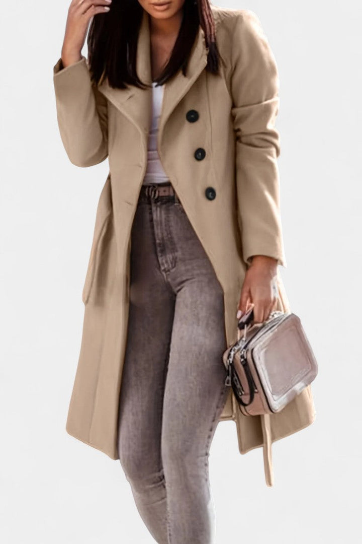 Vera | Belted Longline Coat