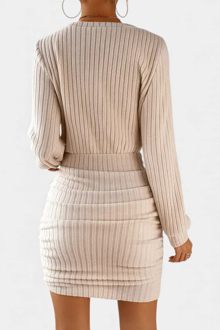 Melinda | Sculpting Ribbed Dress