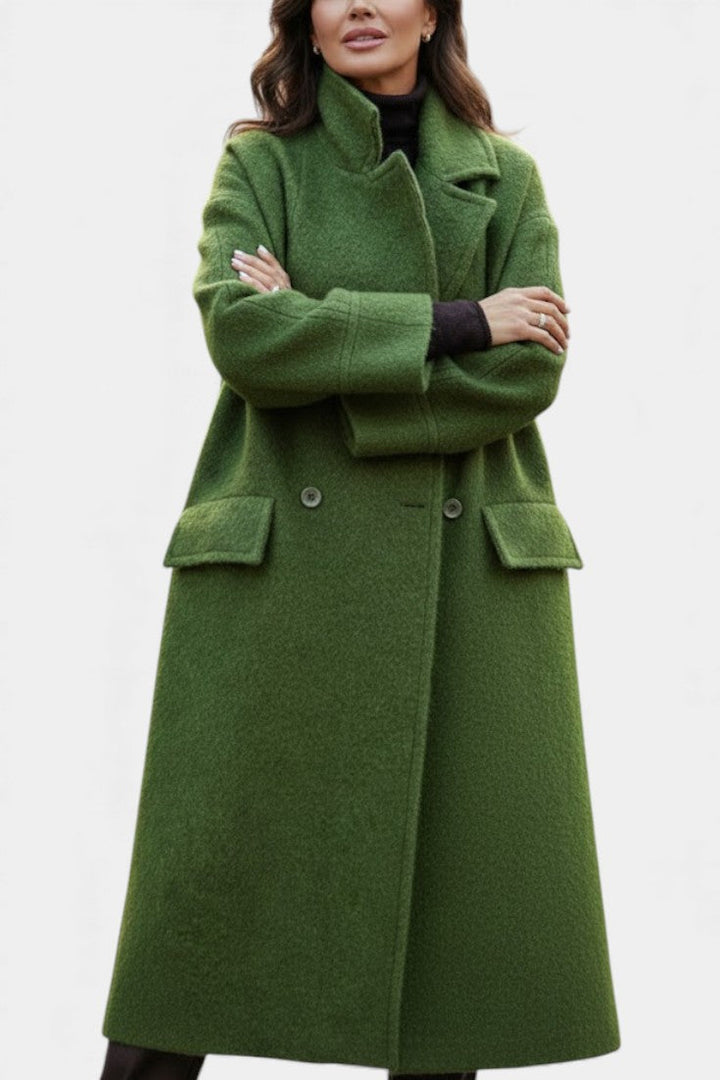 Winona | Oversized Double-Breasted Long Coat