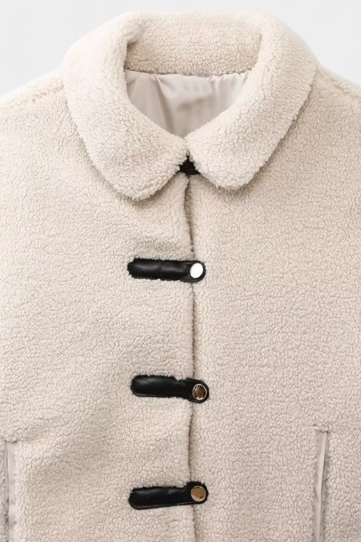 Linnea | Cropped Toggle Jacket