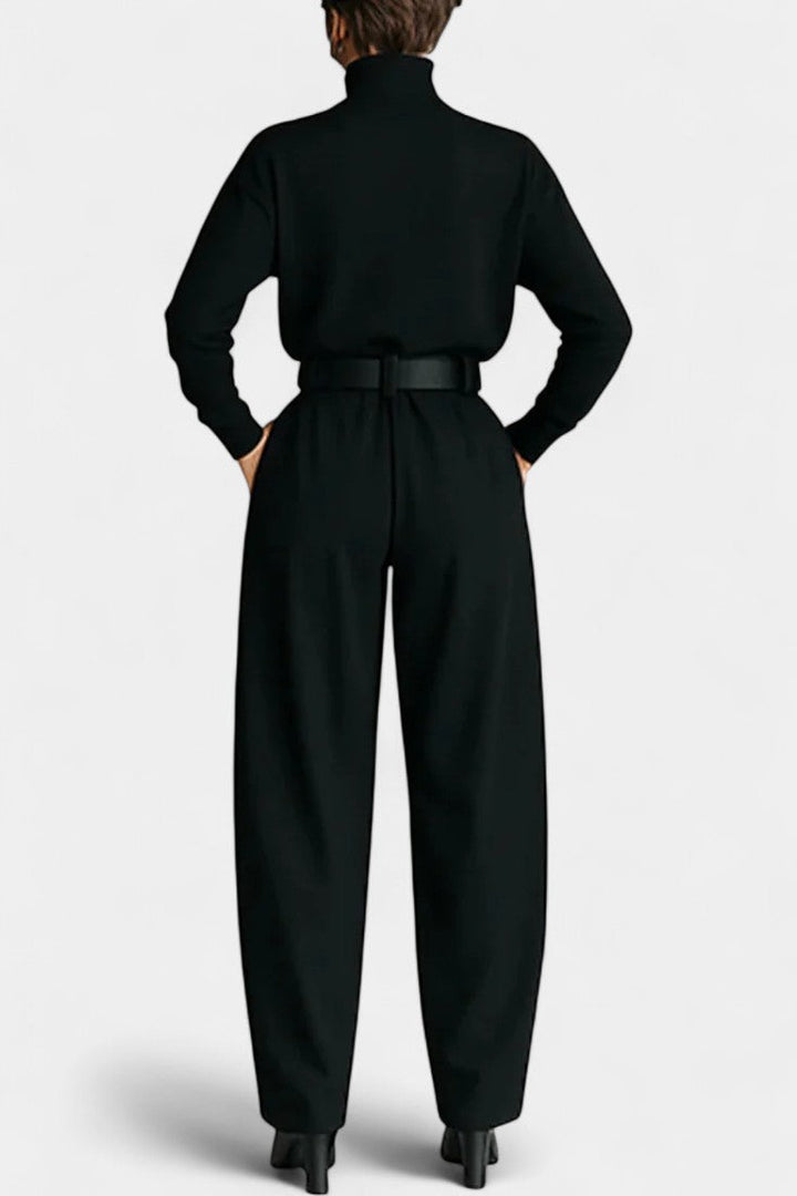 Gemma | High-Collar Two-Piece Set