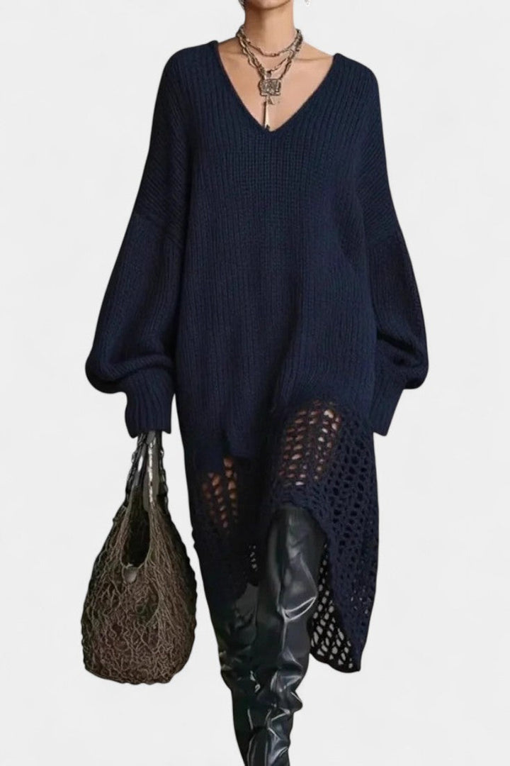 Antoinette | Relaxed Textured Knit Dress
