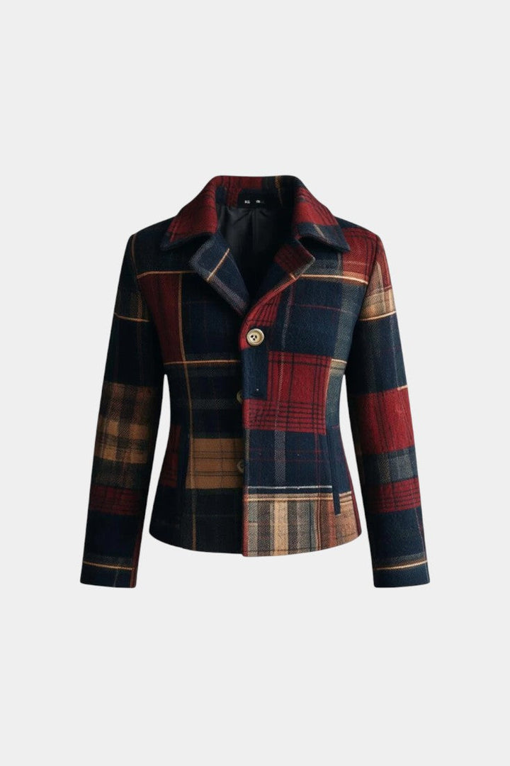 Bridget | Timeless Check Cropped Jacket