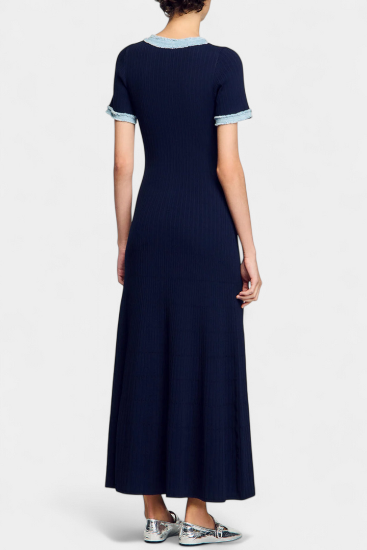 Estella | Refined Knit Midi Dress