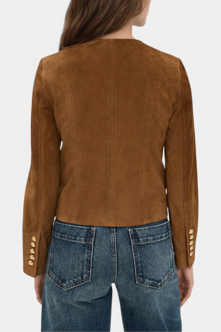 Genevra | Tailored Button-Front Jacket