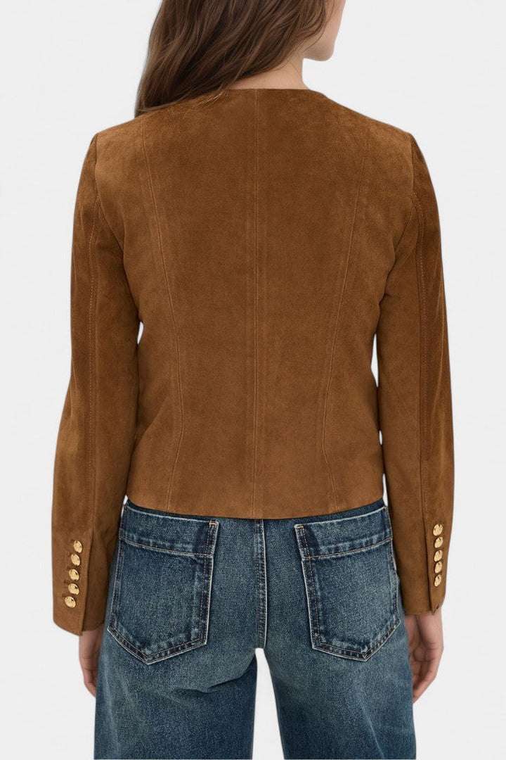 Genevra | Tailored Button-Front Jacket