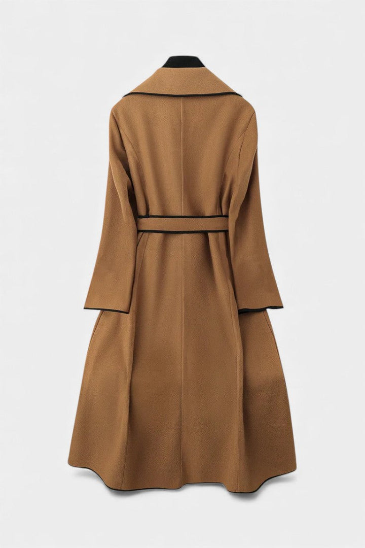 Maxine | Belted Long Wrap Coat