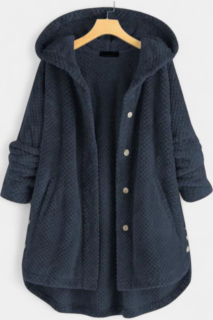 Marielle | Hooded Textured Coat