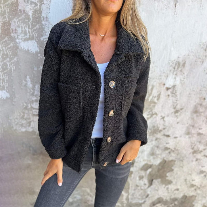 Lindsay | Cozy Textured Button Jacket