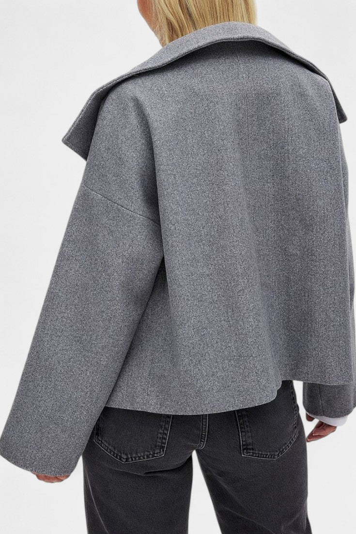Miranda | Classic Collar Short Coat