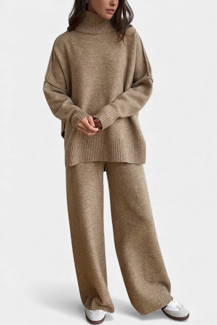 Elara | Cozy Turtleneck Two-Piece Set