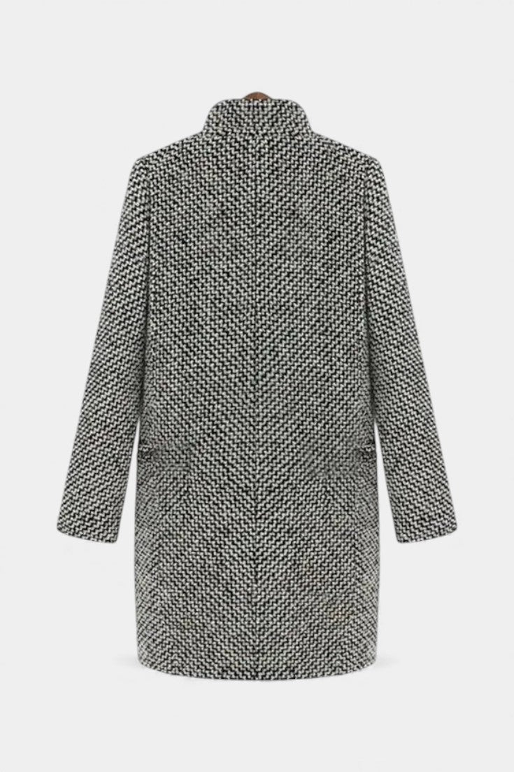 Liliane | Textured Longline Coat