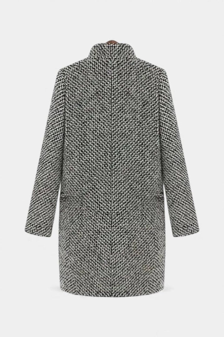 Liliane | Textured Longline Coat