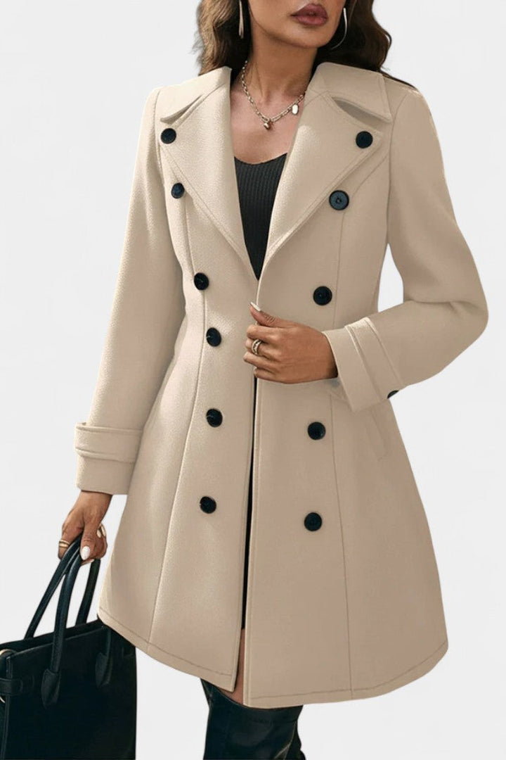Aurora | Tailored Double-Breasted Coat