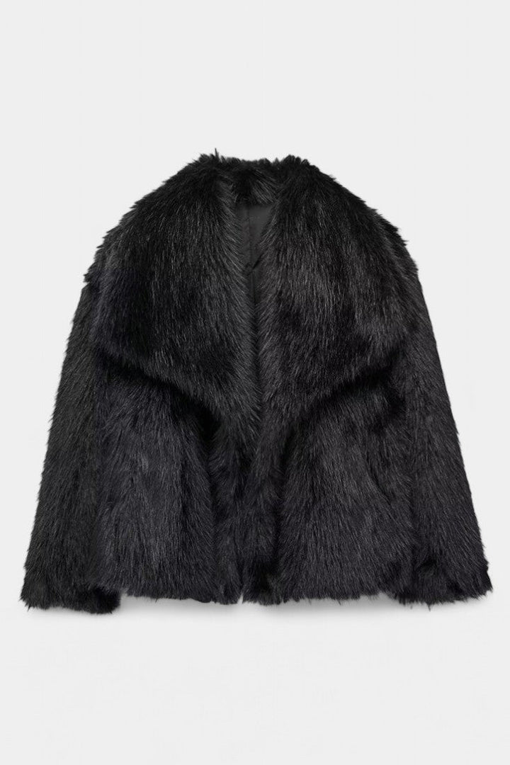 Sylvia | Plush Oversized Statement Coat