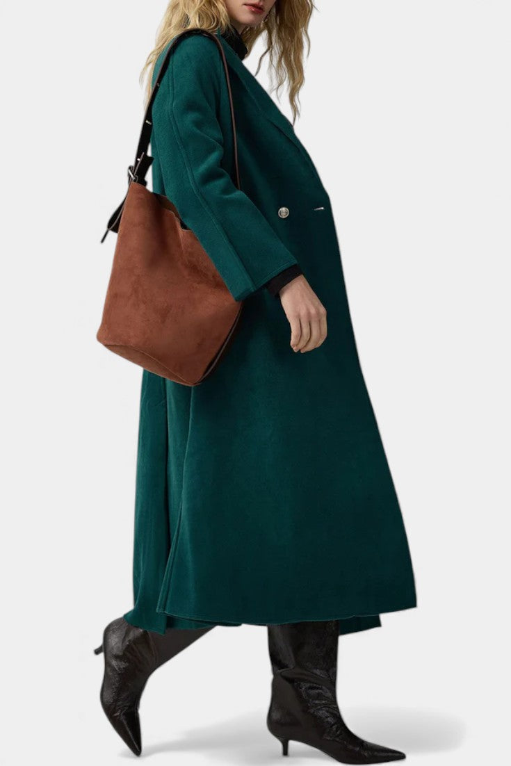 Camilla | Longline Draped Coat