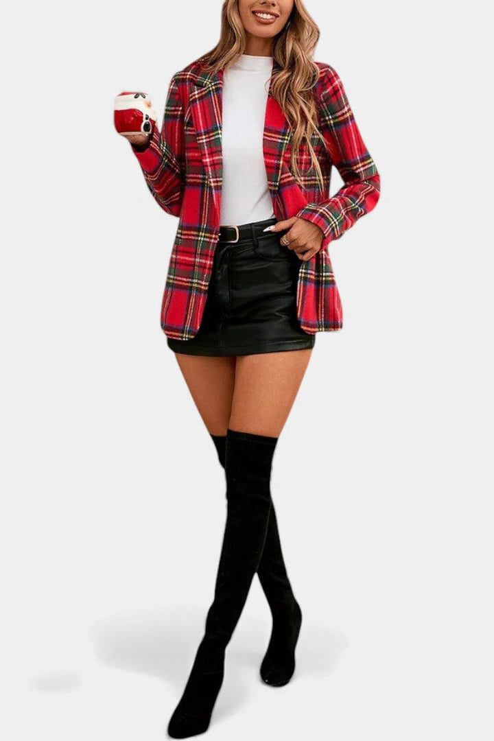 Seraphina | Refined Checked Blazer