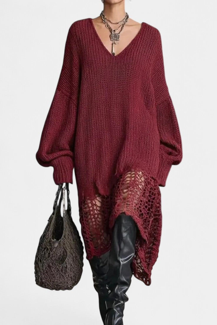 Antoinette | Relaxed Textured Knit Dress