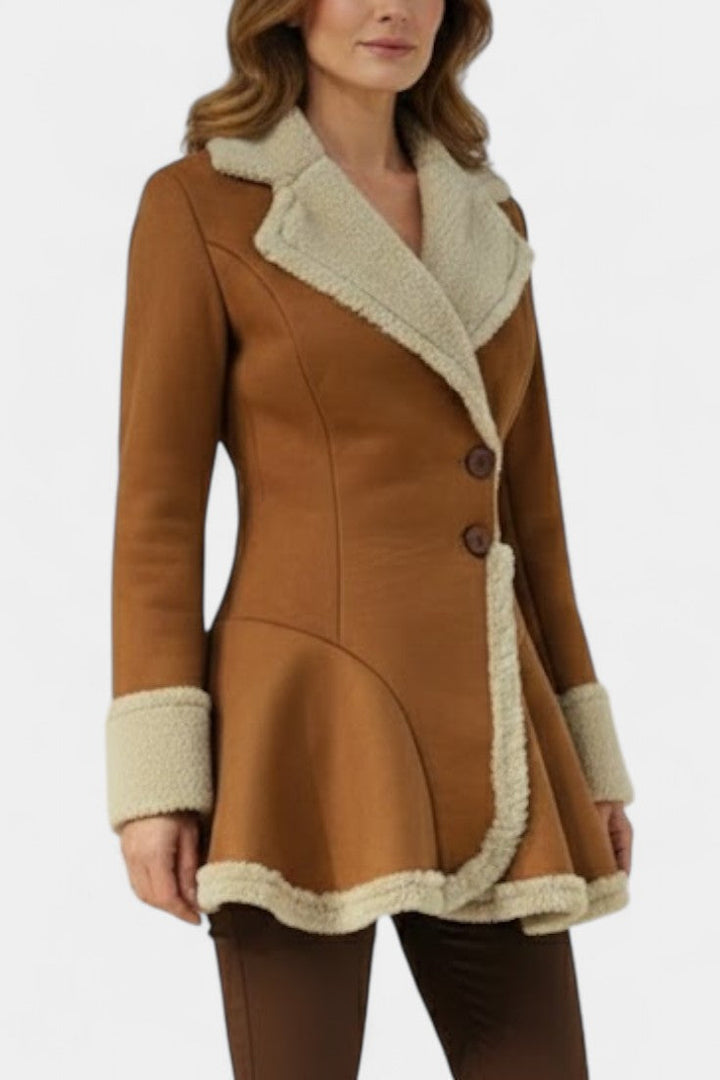Barbara | Tailored Flared Coat