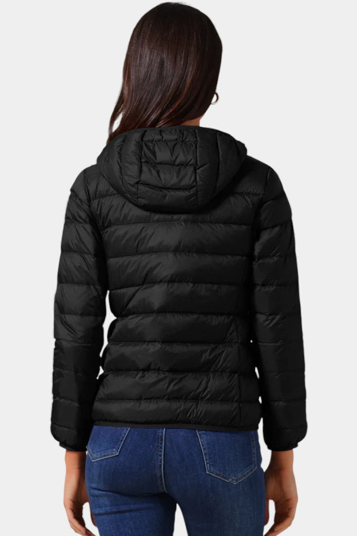 Amara | Lightweight Quilted Hooded Jacket