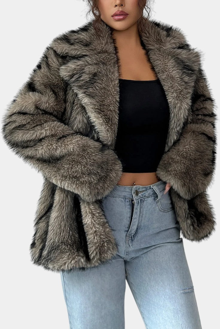 Liana | Plush Statement Coat