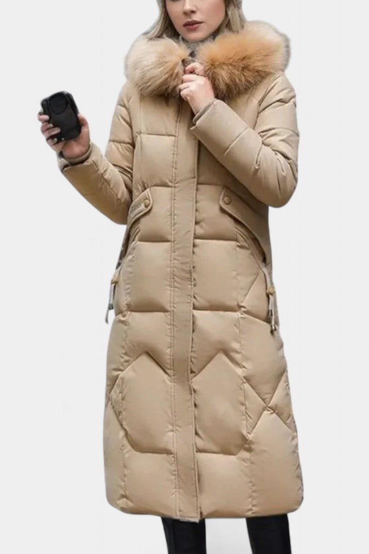 Loretta | Long Hooded Winter Coat