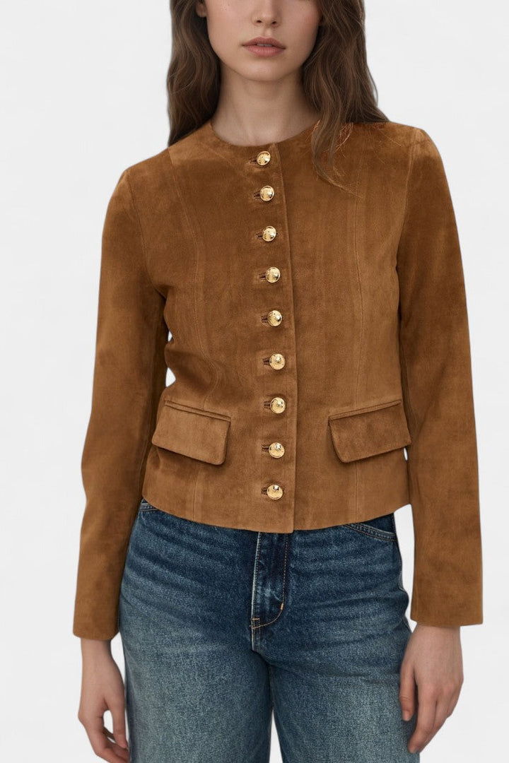 Genevra | Tailored Button-Front Jacket