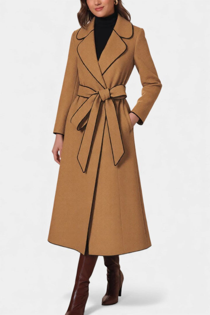 Brielle | Belted Long Coat