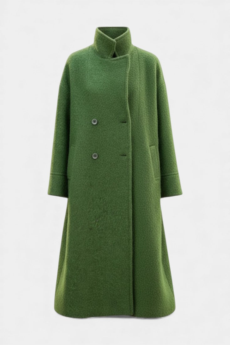 Winona | Oversized Double-Breasted Long Coat