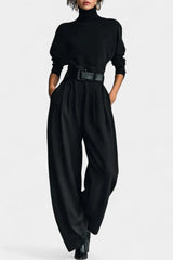 Gemma | High-Collar Two-Piece Set