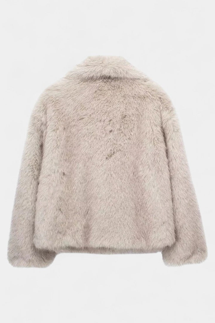 Sylvia | Plush Oversized Statement Coat