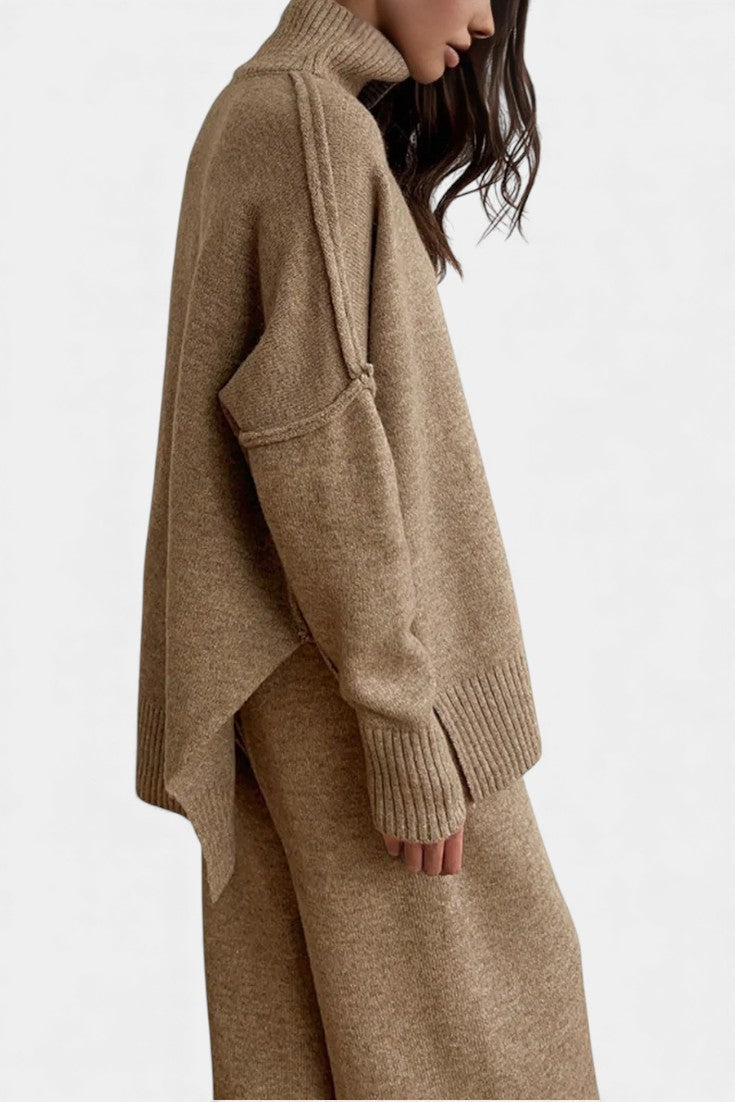 Elara | Cozy Turtleneck Two-Piece Set