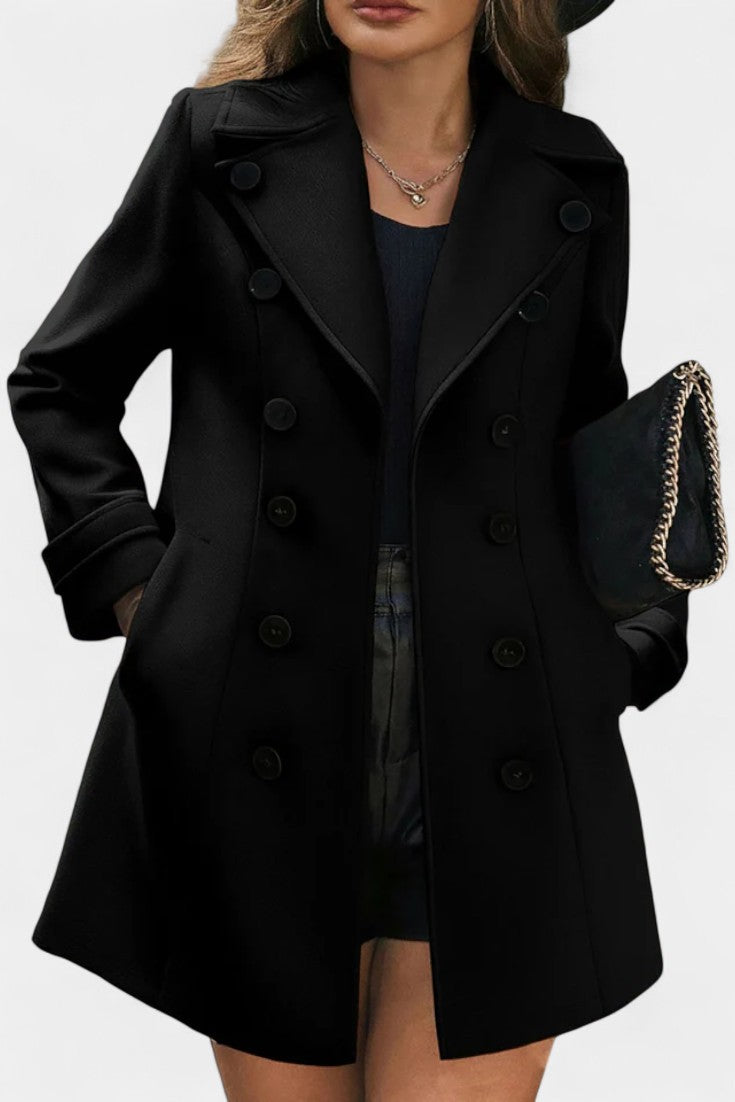 Aurora | Tailored Double-Breasted Coat