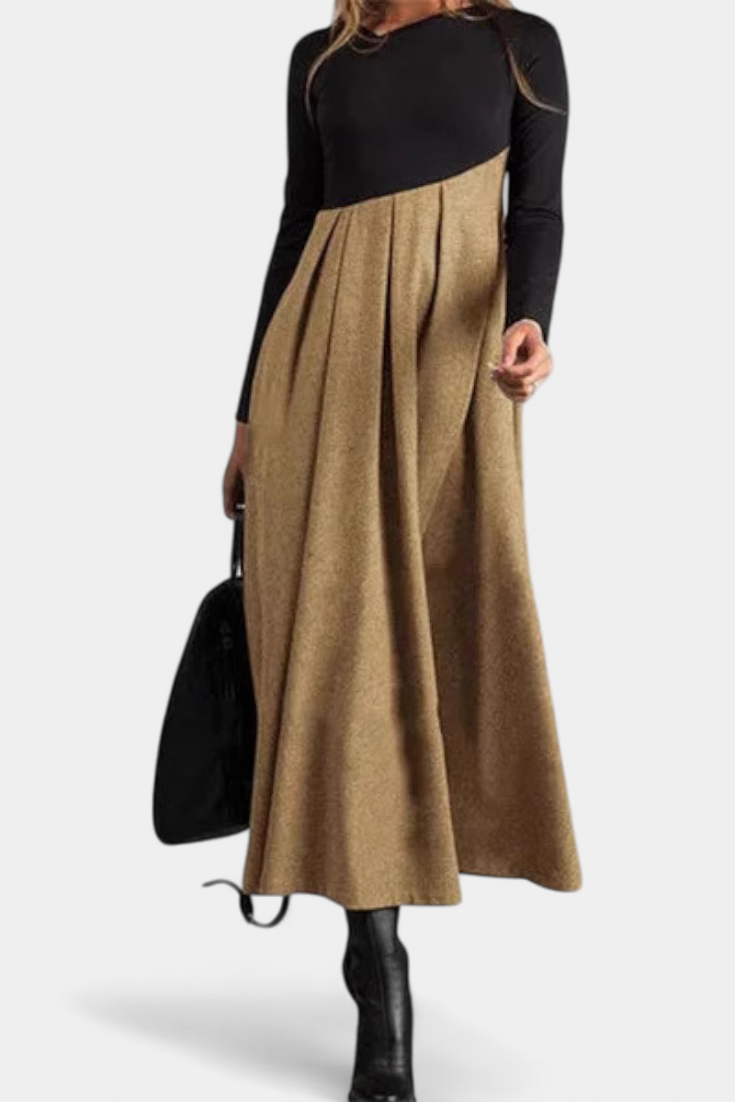 Rhiannon | Pleated Maxi Dress