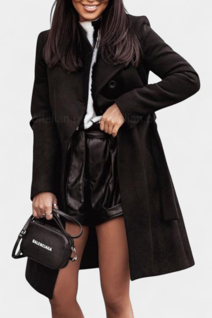 Blair | Belted Long Trench Coat