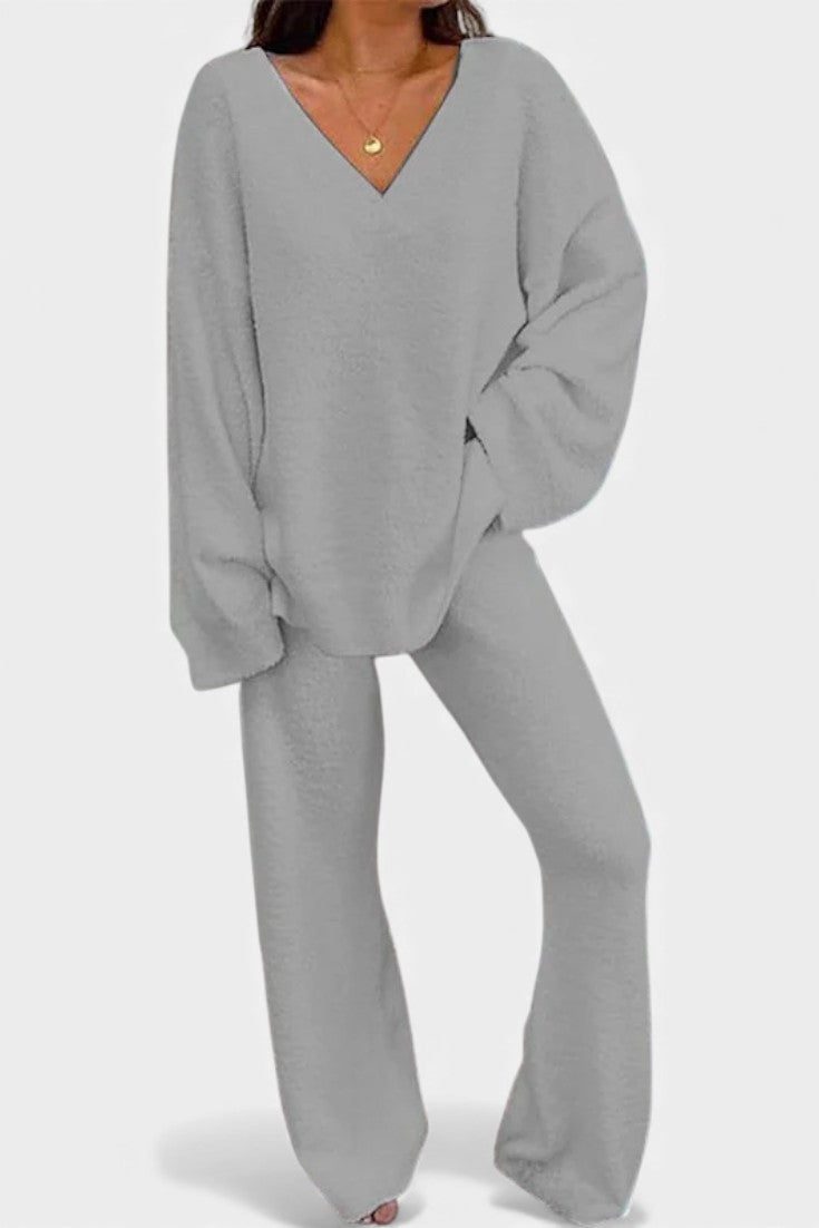 Delphina | Soft Lounge Two-Piece Set