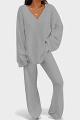Delphina | Soft Lounge Two-Piece Set