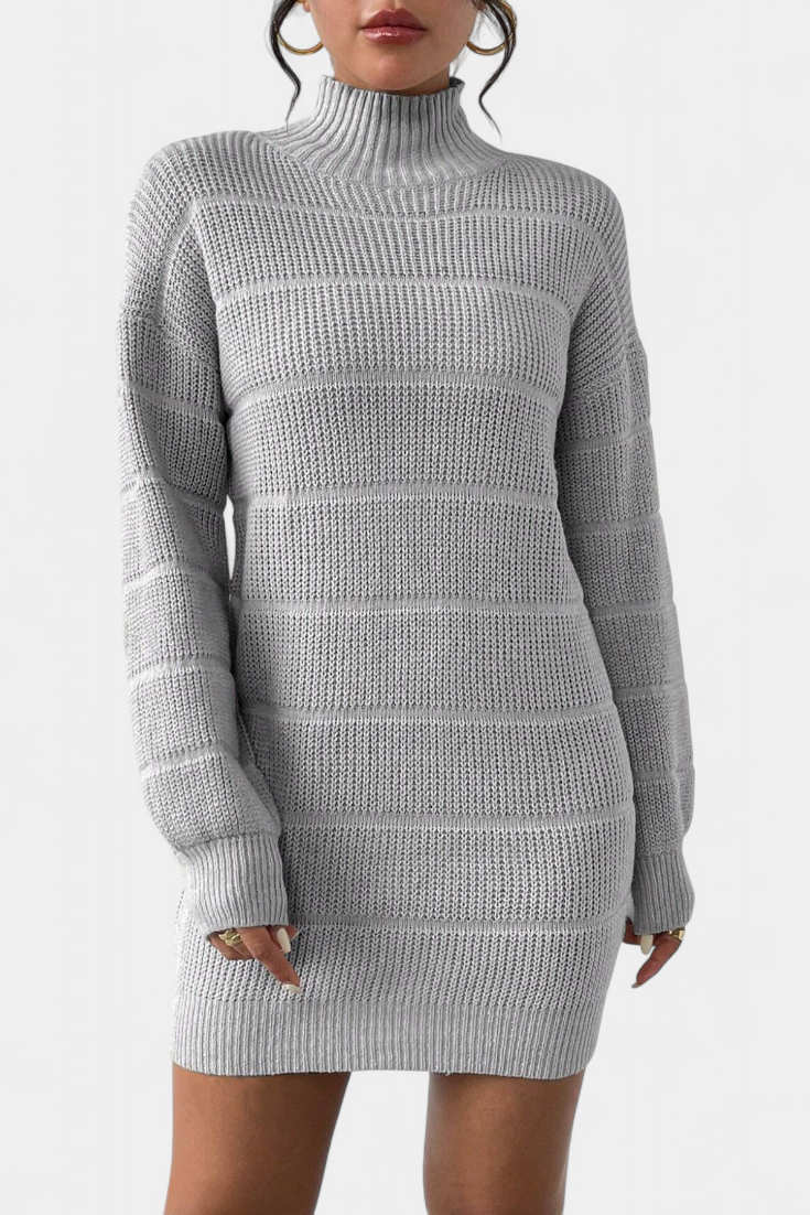 Fiona | Cozy Turtleneck Sweater Dress