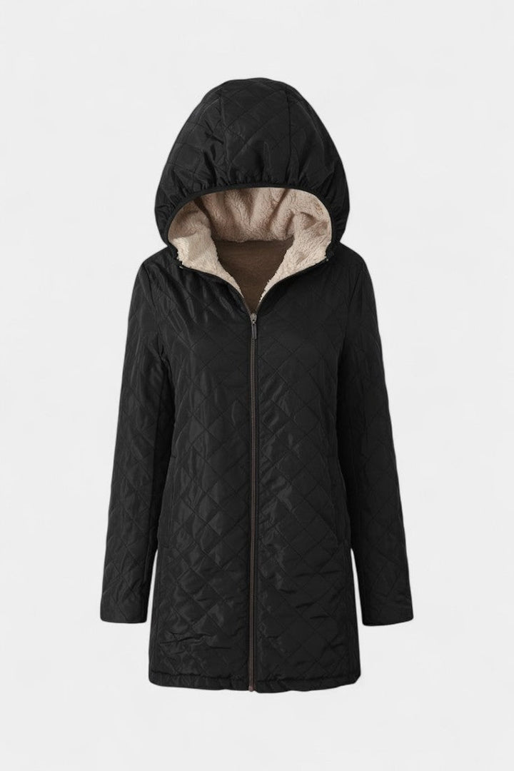 Clarice | Cozy Hooded Quilted Jacket
