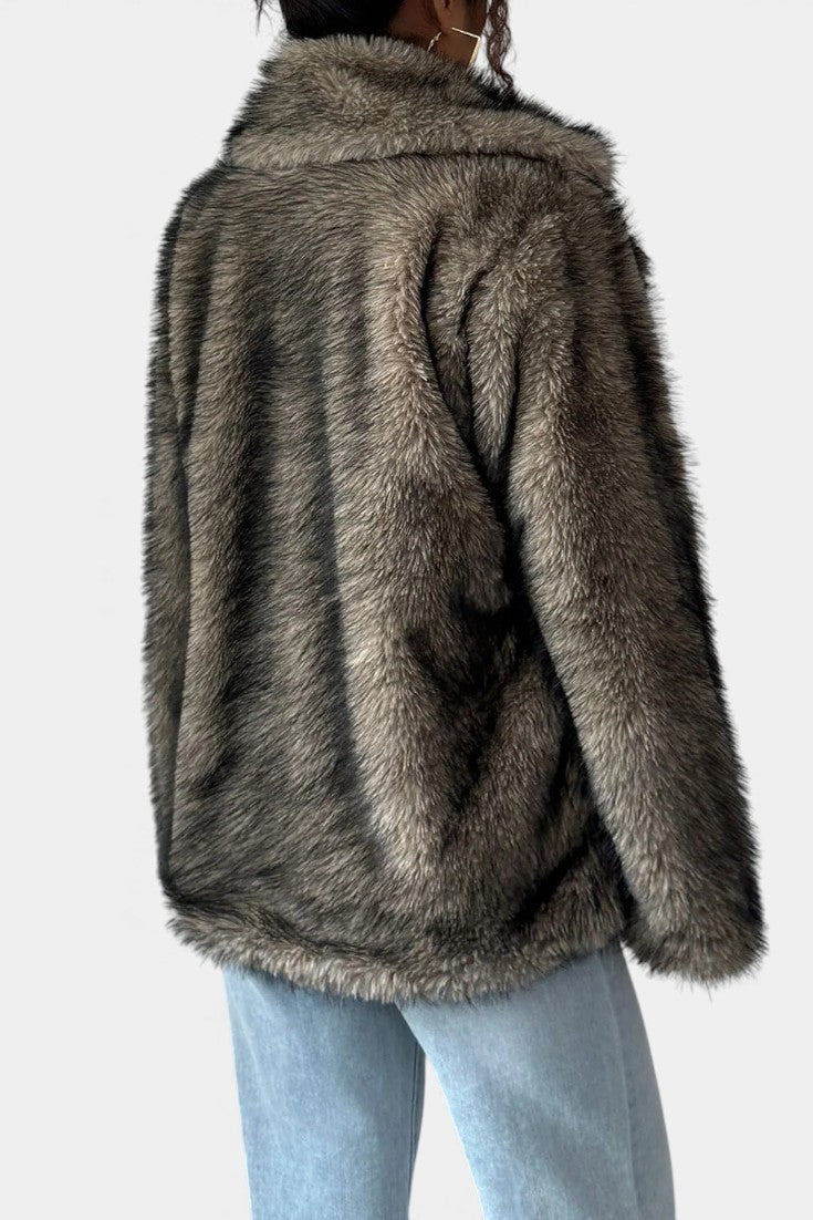 Thea | Plush Statement Coat