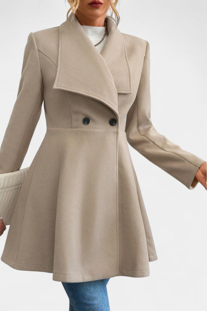 Ellen | Tailored Peplum Coat